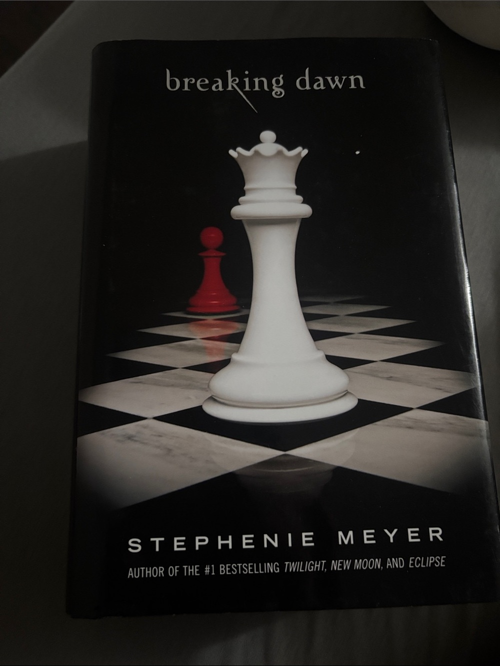 Breaking Dawn by Stephenie Meyer- Black & White Cover Edition. Hard Cover